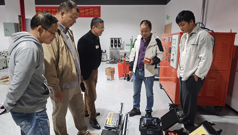 凯迪正大完成KD-212与KD-2190电缆故障检测设备现场验收